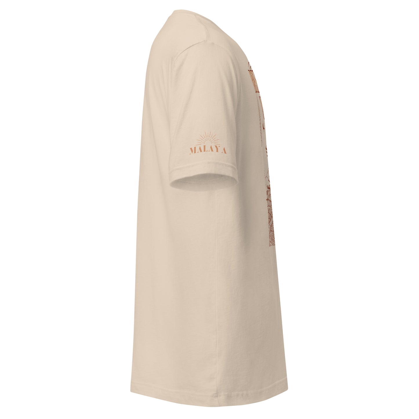 DESERT SOUL Unisex T-Shirt in Soft Cream - Front Graphic