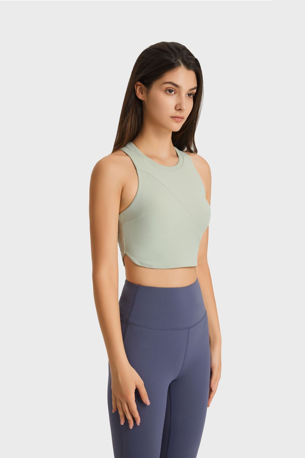 Racerback Sports Crop Top