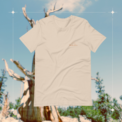 DESERT SOUL (Back Graphic) Unisex T-Shirt in Soft Cream